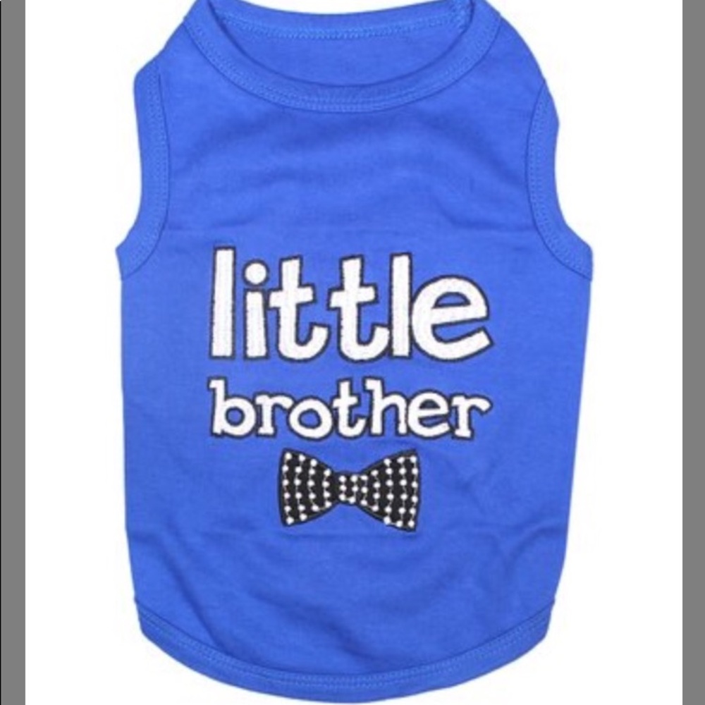 Little Brother Dog Shirt 🐶